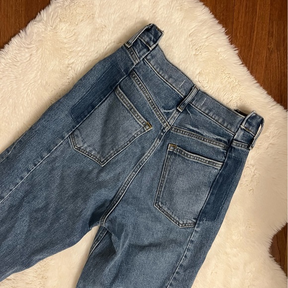 Ultra High Rise 90s Straight Jean FUN WAIST HEM!​ - Picture 2 of 4